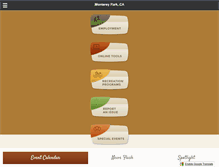 Tablet Screenshot of cityofmpk.org